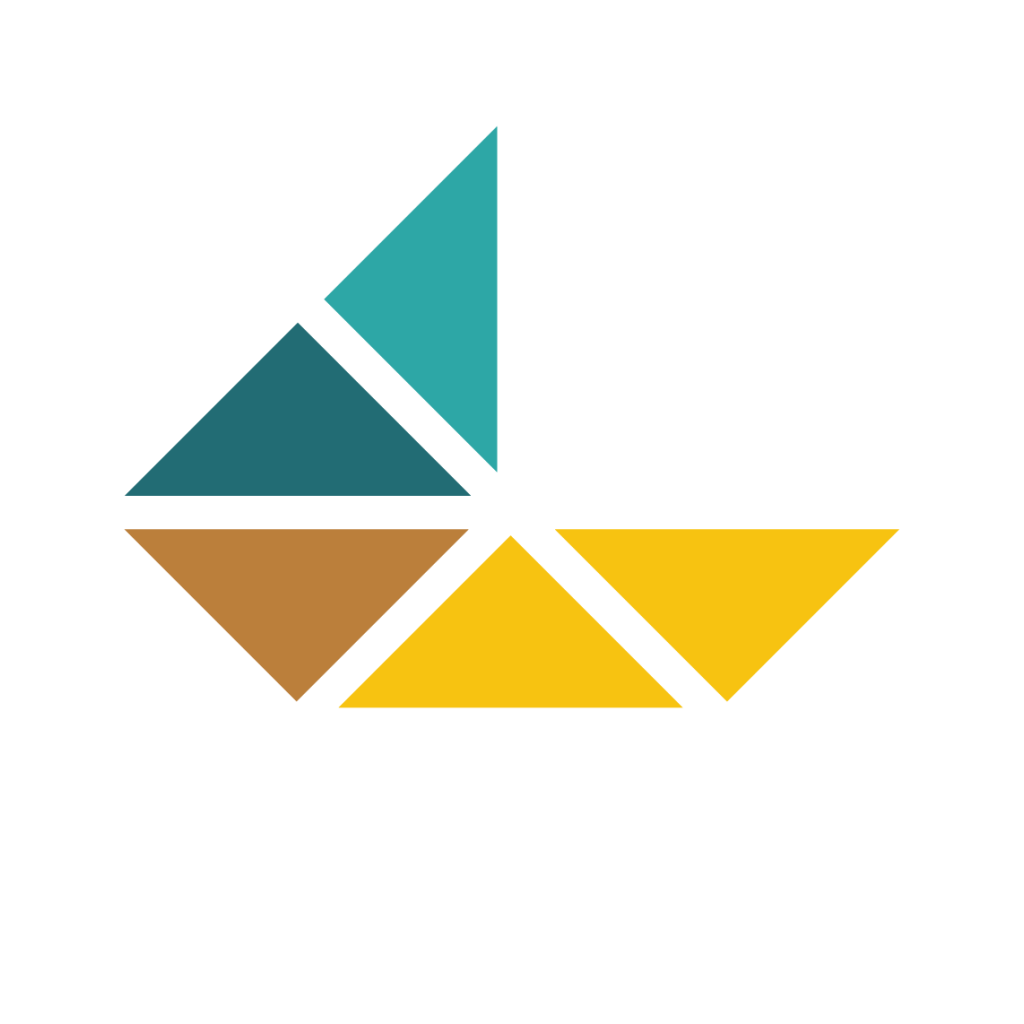Turath favicon: A stylized diamond with colorful triangles representing the brand's values of heritage, craftsmanship, and connection.